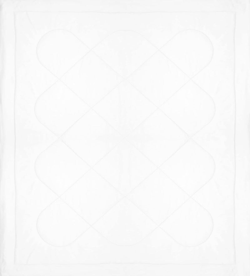 KEA KEA Microfibre Reversible Single Bed ComforterDuvet for All WeatherWhite 250 GSMComforter Single  - Image 4