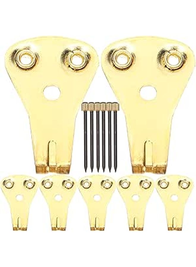 Heavy Duty Photo Frame Hangers 10 Pack For Concrete Drywall Walls - Image 1