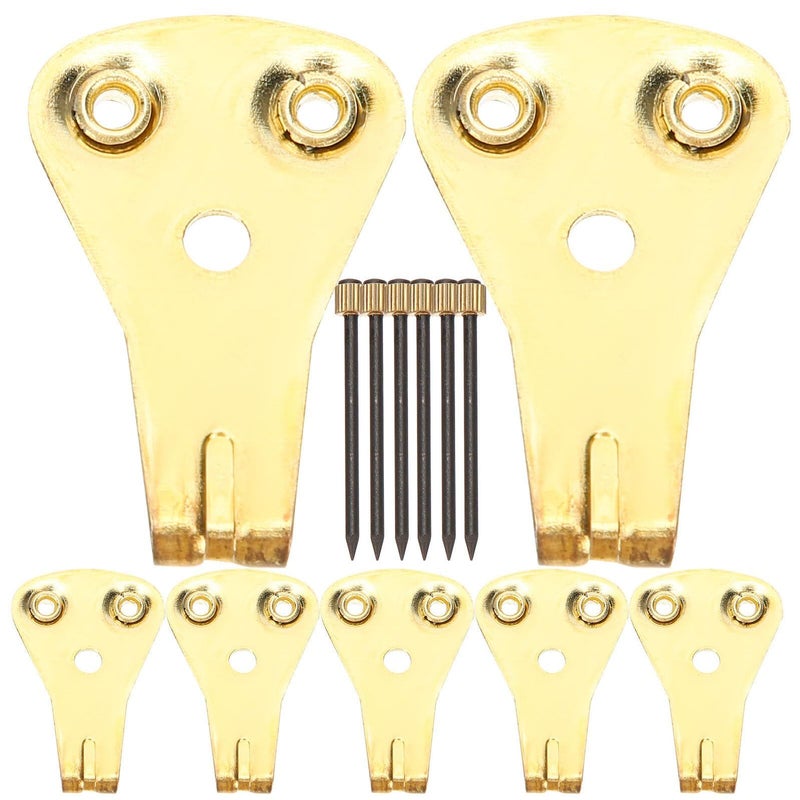 Heavy Duty Photo Frame Hangers 10 Pack For Concrete Drywall Walls - Image 2