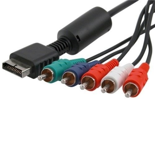 Cuziss Premium High Resolution AV Cable 3 Analog AV Multi Out to Component Cable for Playstation 3 PS3, Playstation 2 Ps2 - Image 4
