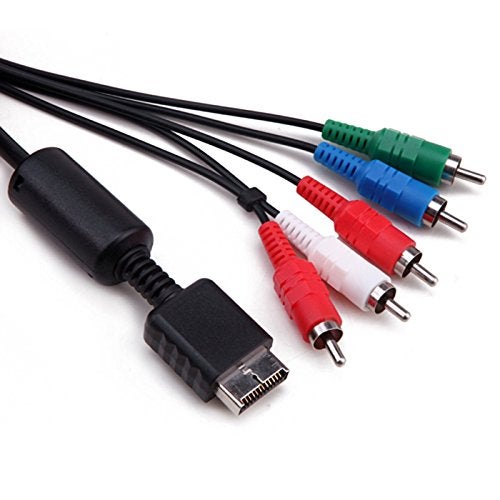 Cuziss Premium High Resolution AV Cable 3 Analog AV Multi Out to Component Cable for Playstation 3 PS3, Playstation 2 Ps2 - Image 3