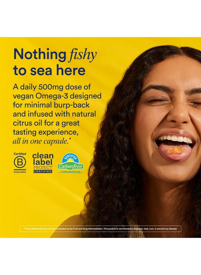 Ritual - Ritual Omega 3 - Vegan - Science-Backed Dose of DHA & EPA Fatty Acids in 2:1 Ratio, Bioavailable, Brain and Heart Health Support, Minimal Burp-Back, Sustainably Sourced Microalgae, 30 Day Supply - Image 1