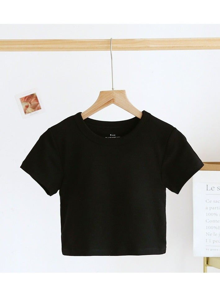 ASIV Women Padded Short Sleeve Top with Built-in Bra – Wireless, Comfortable, No Need for Extra Bra  - Image 2