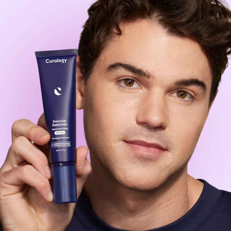 Curology Everyday Sunscreen for Face, SPF 30 Mineral Sunscreen Face Moisturizer with Zinc Oxide, Minimizes White Cast, Non-Greasy Finish, 2.02 fl oz - Image 2