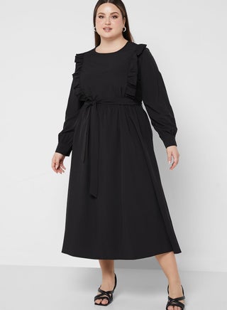 Ruffle Detail Dress - pzsku/Z8C18F67CD3FA62FECEA0Z/45/_/1698932456/2504f42c-7a86-4aa0-935d-4bfae9f3a1ed