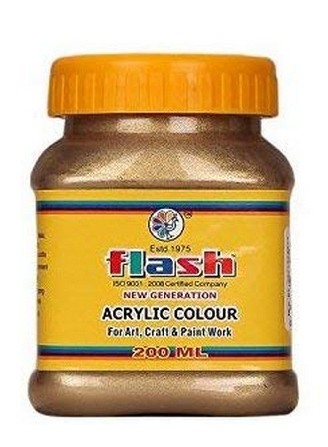 Flash لون معدني فلاش (ذهب عتيق، 200 مل)
