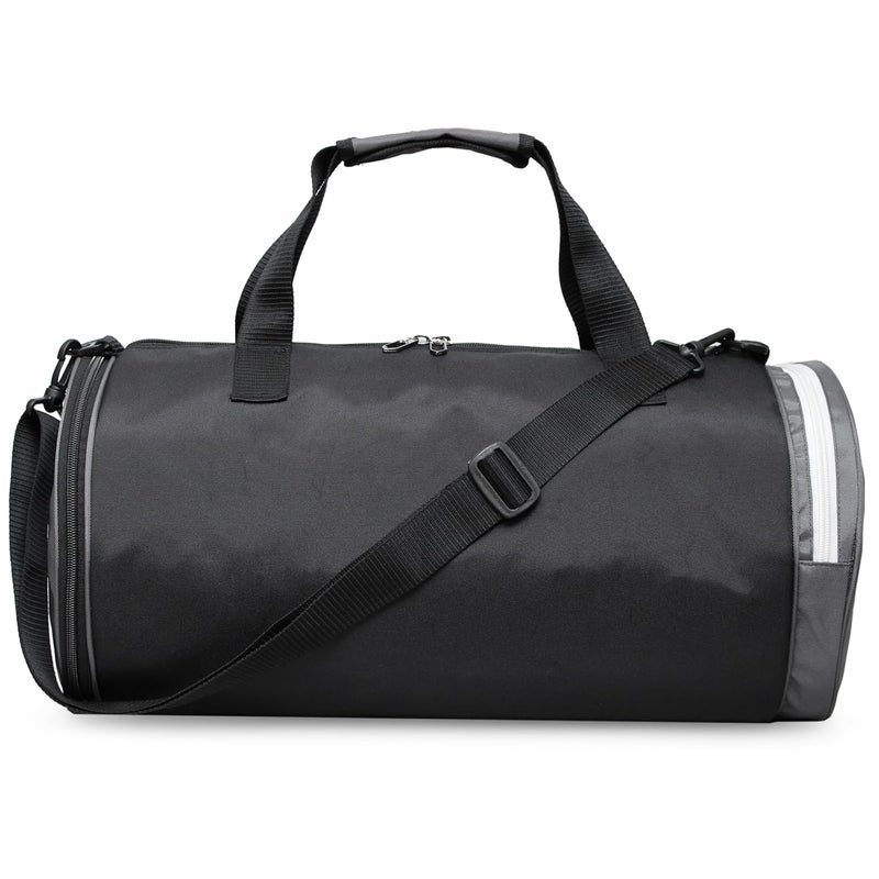 SFANE Gym Bag/Duffle Bag/Sports Bag/Shoulder Bag/Sports Bags/Gym Bags for Men & Women (Jet Black) - Image 3
