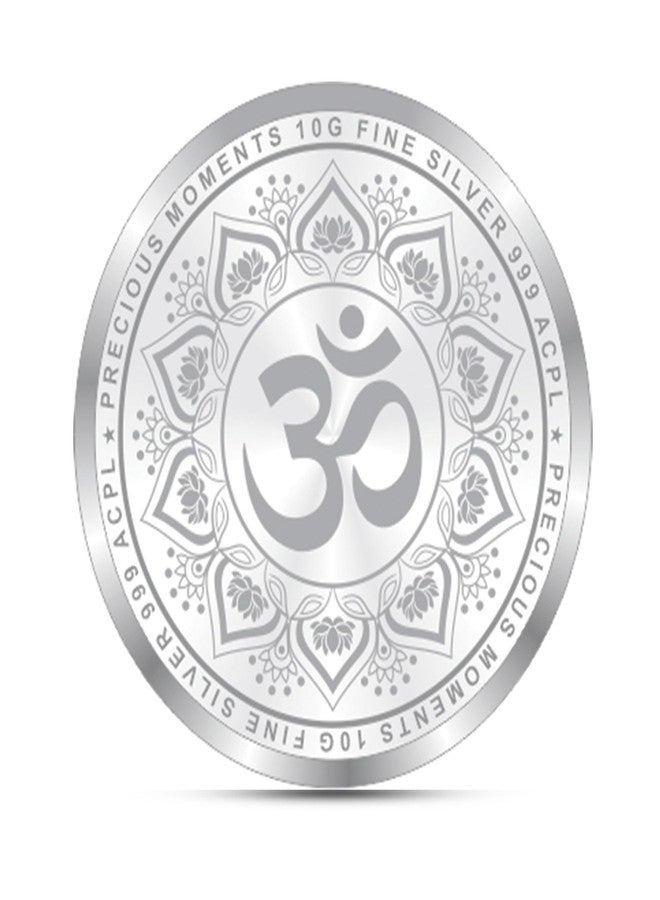 ACPL Precious Moments BIS Hallmarked Silver Coin Goddess Durga Mata 10 gm 999 pure - Image 2