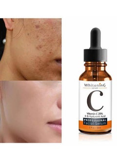 MOOYAM Vitamin C Face Serum - Anti-Aging Whitening Serum, Dark Spot Corrector, Fine Lines and Wrinkles with Hyaluronic Acid，Vitamin E - Anti-Wrinkle,Dark Circles, Age Spots, Pore Cleanser, Acne Scars  - Image 1