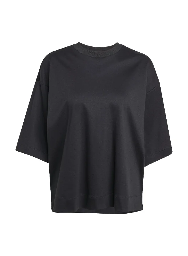 Adidas Adidas W All Szn Sl T Black T-Shirt (Short Sleeve) T-Shirts For Women