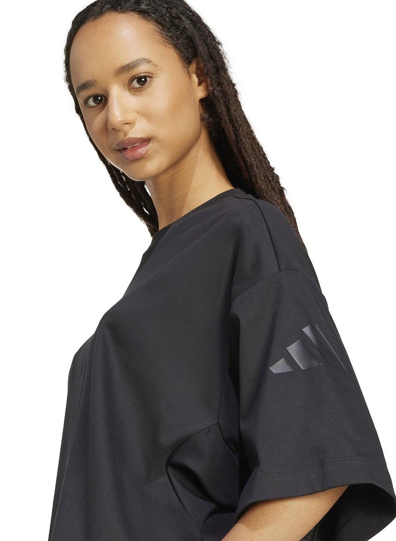 Adidas Soft Lux Oversized Tee - Image 4