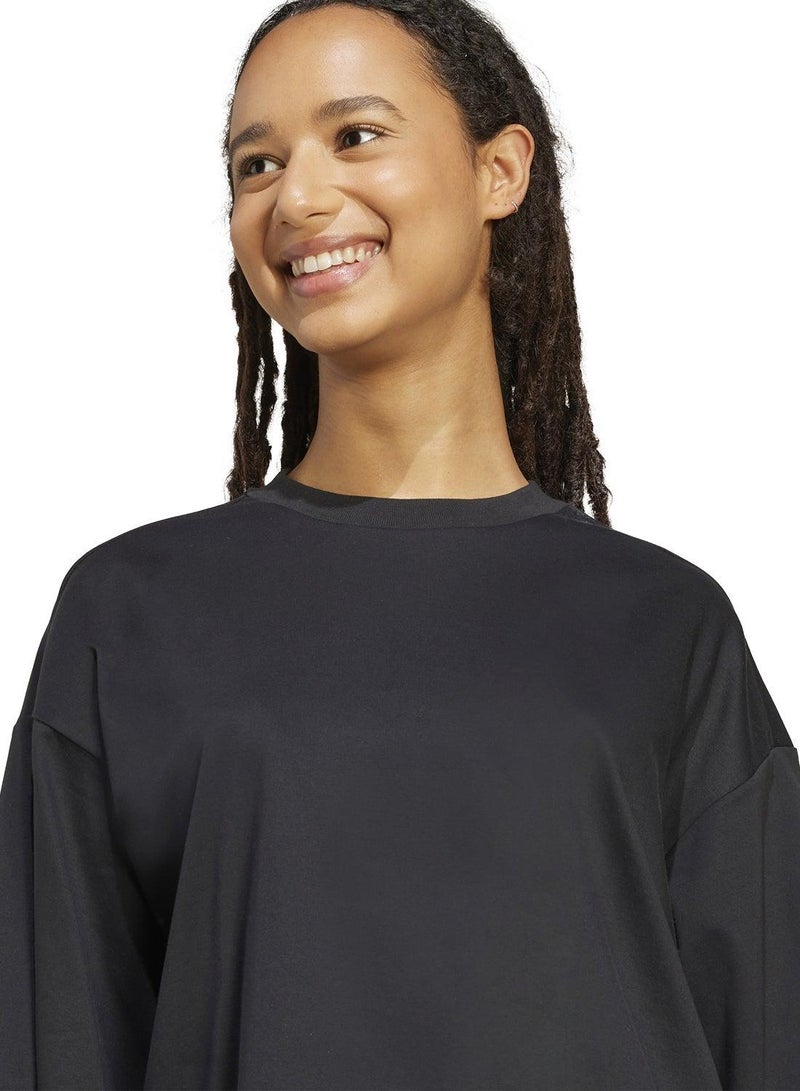 Adidas Soft Lux Oversized Tee - Image 3