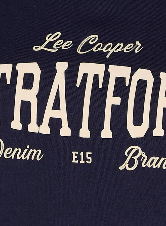 Lee Cooper Lee Cooper Relaxed Fit Cotton T shirt with Logo Print