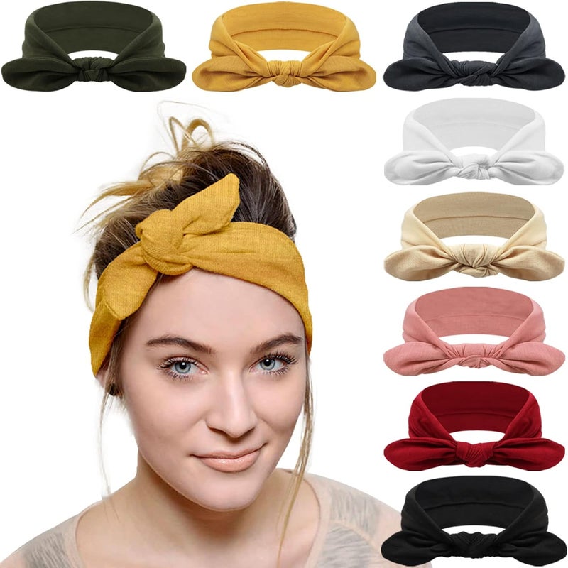 DRESHOW Women Headbands Headwraps Hair Bands Bows Hair Accessories