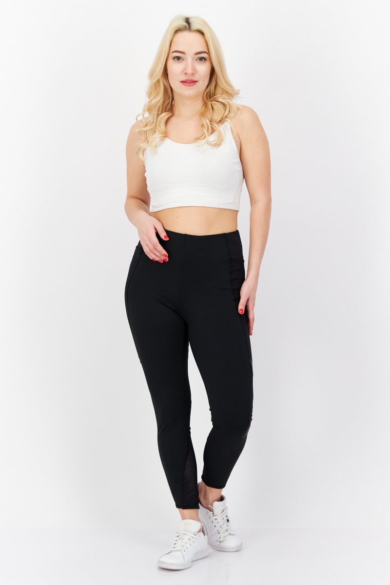 Adidas Women Sportswear Fit Training 7/8 Tights, Black - Image 4