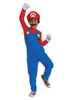 Party Centre Mario Costume for Kids, Official Super Mario Bros Costume and Accessories for Children  - Image 2