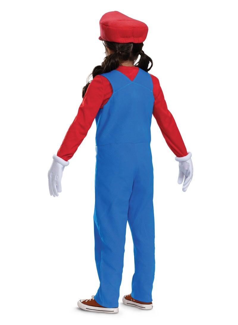 Party Centre Mario Costume for Kids, Official Super Mario Bros Costume and Accessories for Children - Image 5