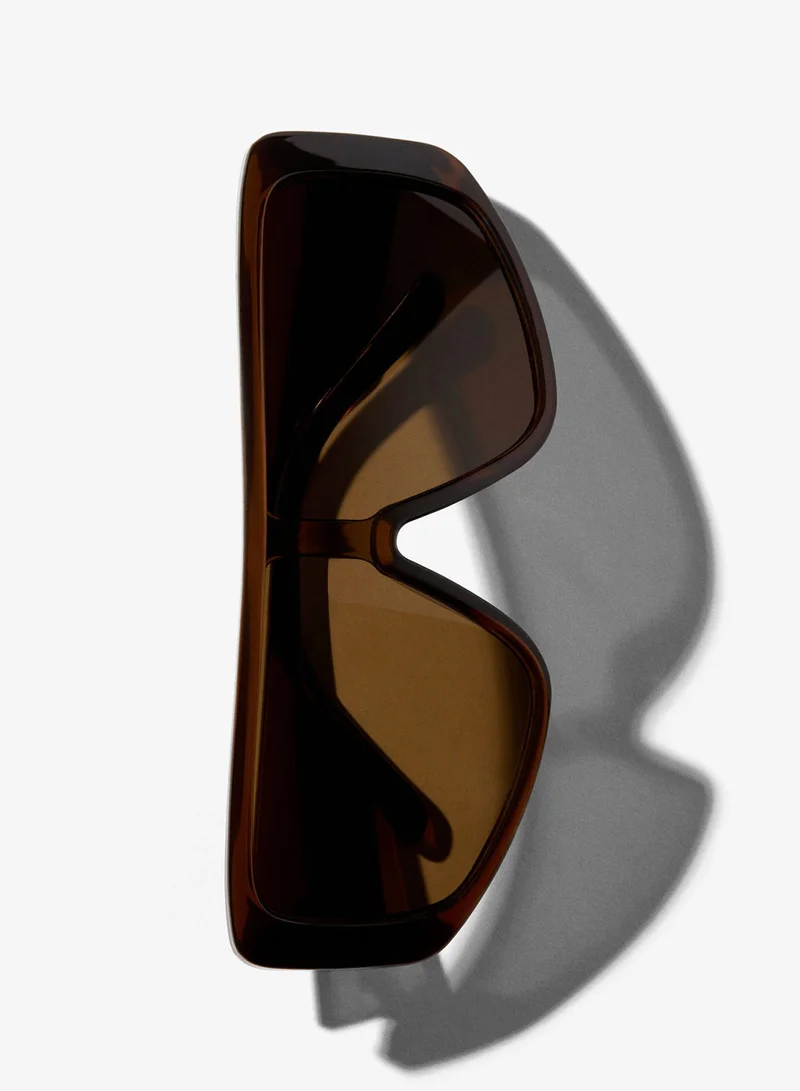 Visor sunglasses