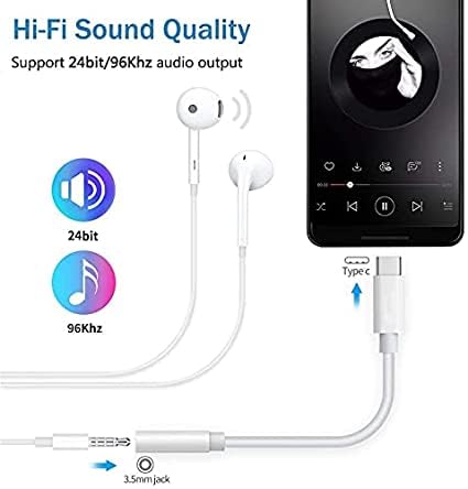 Pacificdeals Type C to 3.5 mm Audio Jack Connector Cable Headphones Earphone Converter Adapter Made For iQOO Neo 6,iQOO 11,iQOO Z6 Pro,iQOO NEO 7 (5G),iQOO Neo 7 Pro,iQOO 9 5G,iQOO 7,iQOO Z9,,iQOO Z7 Pro,iQOO 5 5G - Image 4