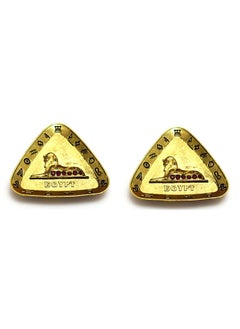 immatgar 2 pieces of  immatgar pharaonic Decorative Egyptian sphinx Fridge Magnets ancient Egyptian souvenirs gifts from Egypt Collectible Pharaohs (Golden) 