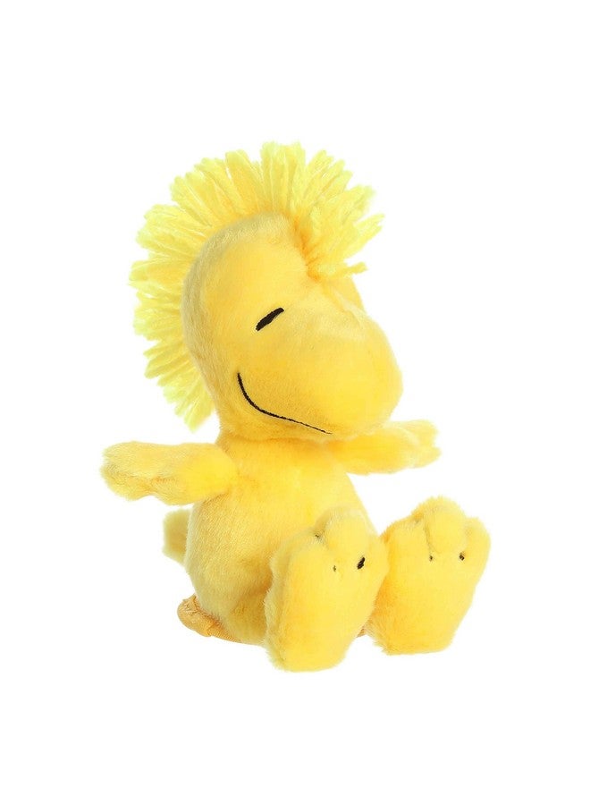 Aurora® Timeless Peanuts® Shoulderkins™ Woodstock Stuffed Animal - Classic Characters - Lasting Memories - Yellow 5 Inches - Image 1