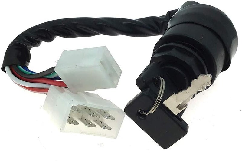 YUTOCOOL Ignition Switch for Yamaha Gas 2 Cycle Golf Cart G1 Models 1979-1989 - Image 1