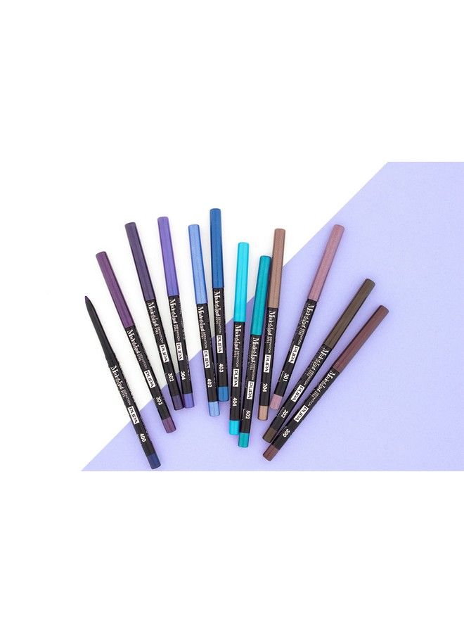 PUPA Milano Made To Last Definition Eyes Creamy Retractable Automatic Eyeliner Create Instant Smudge Free Intensity Lasting Color Liner For Waterline Or Lid 502 Elegant Peacock 0012 Oz - Image 4