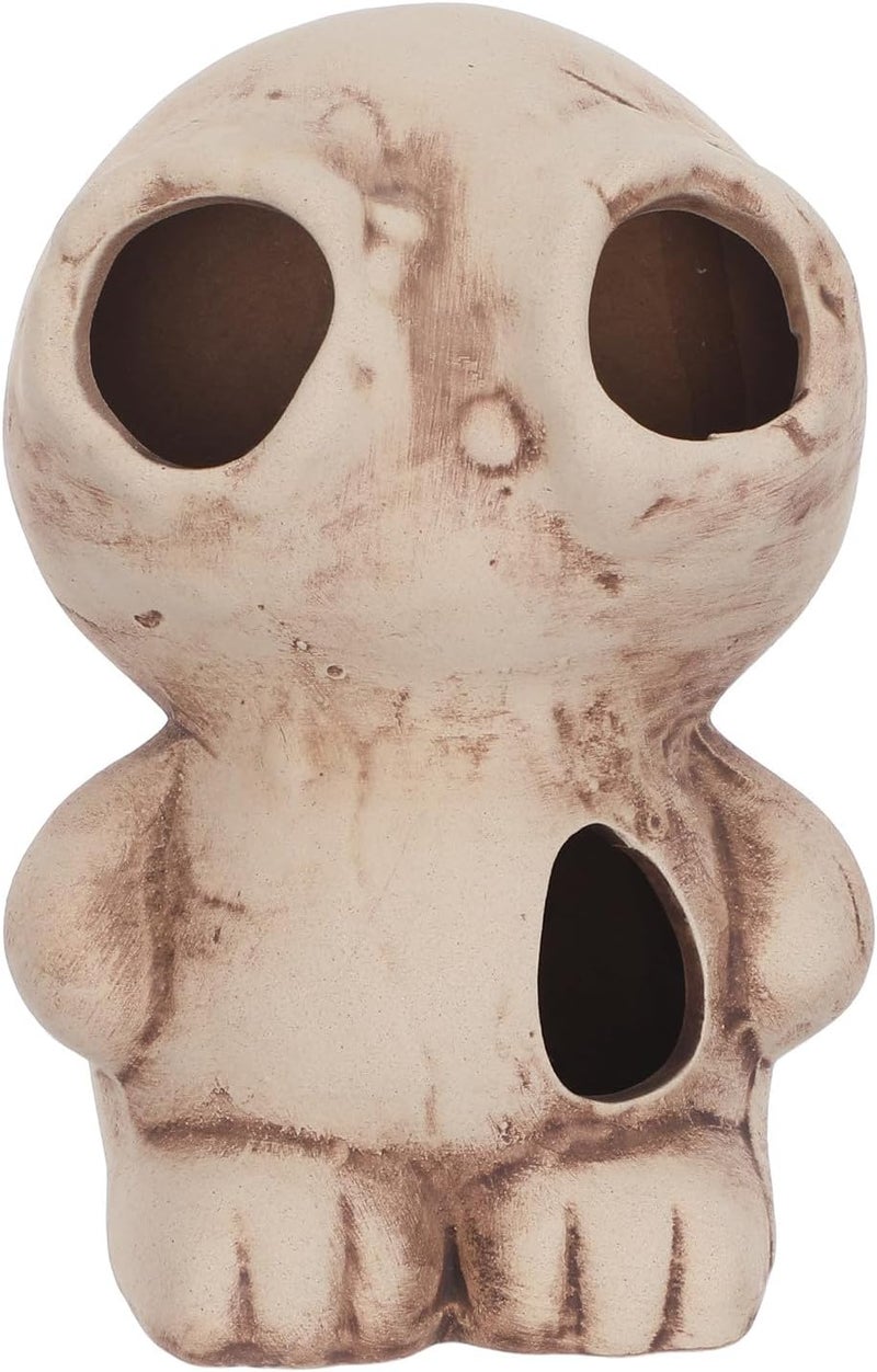 Fish Tank Cichlid Cave: Cichlid Betta Hiding Shelter Aquarium Hideaway - Ceramic Fish-Spawning Hideout Breeding Cave - Shrimp Breeding Hideout to Play, Hide and Rest - Image 1