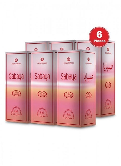 صبايا رول 6 مل - 6 قطع