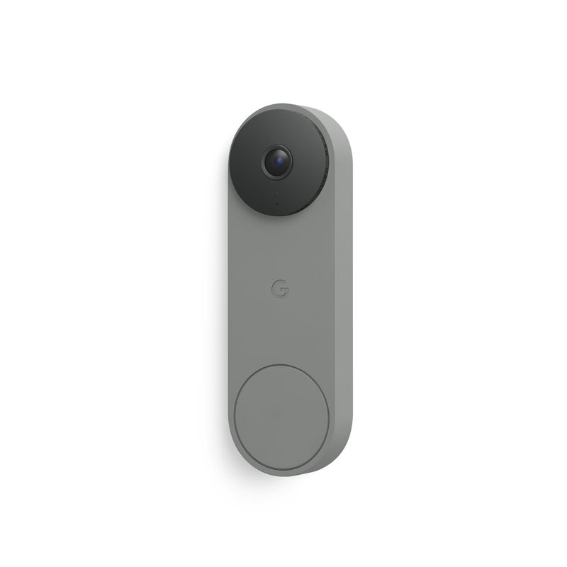 Google Nest Doorbell (Wired, 3rd Gen) - 2K Video and Gemini, Live View, Night Vision, 2-Way Audio - Works with Google Home - 2025 Model - Hazel - Image 1