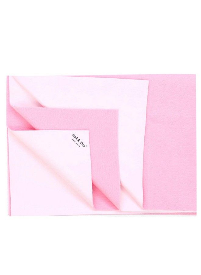 Quick Dry Baby Bed Protector (Small Pink) - Image 3