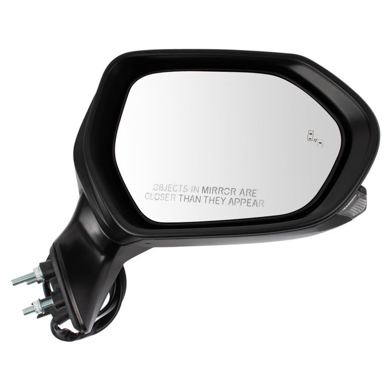 TRQ Right Mirror without Memory Passenger Side Compatible with 20192021 Toyota Avalon TO1321404