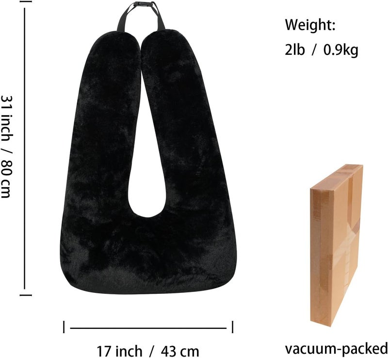 Atablyn Kids Neck Pillow for Travel Provides Double Support to The Head and Neck in Any Sleeping Position on Flights, Car, and at Home, Comfortable Airplane Travel Pillow - Image 5