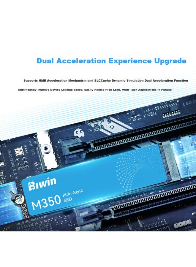 Biwin 2tb Ssd Solid State Drive M.2 Interface M350 Pcie 4.0 Read Speed 5200mb/s Ai Computer Storage Component - Image 2