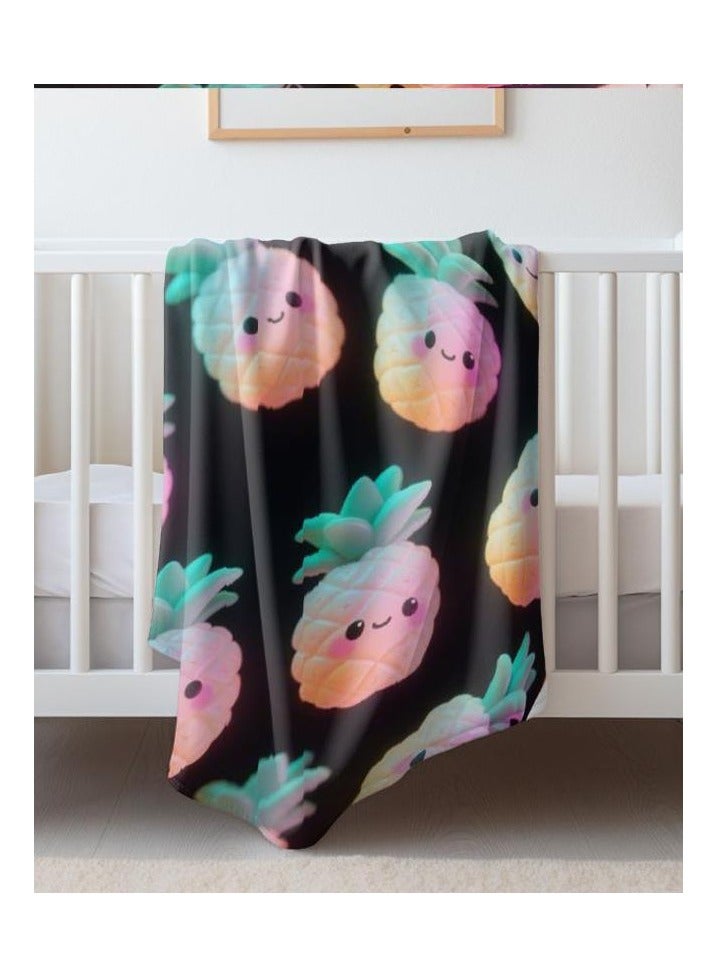 عام بطانية رقيقة من الفانيلا (دافئة ومريحة، ومناسبة للنوم، واستخدام الألعاب، وإزالة الغبار والرمل) 150 سم * 200 سم - 279 - Image 3