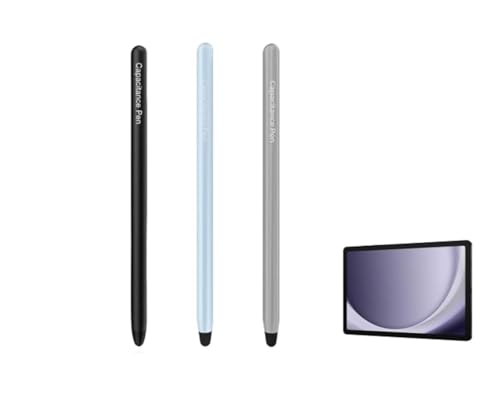 thexxa Stylus Pen for Samsung Galaxy Tab A7/A7lite/A8/A8plus/A9/A9Plus Compatible with iPad/Android/Microsoft/Surface All Touch Devices Universal High Sensitive Pen (Black+Blue+Gray) - Image 1