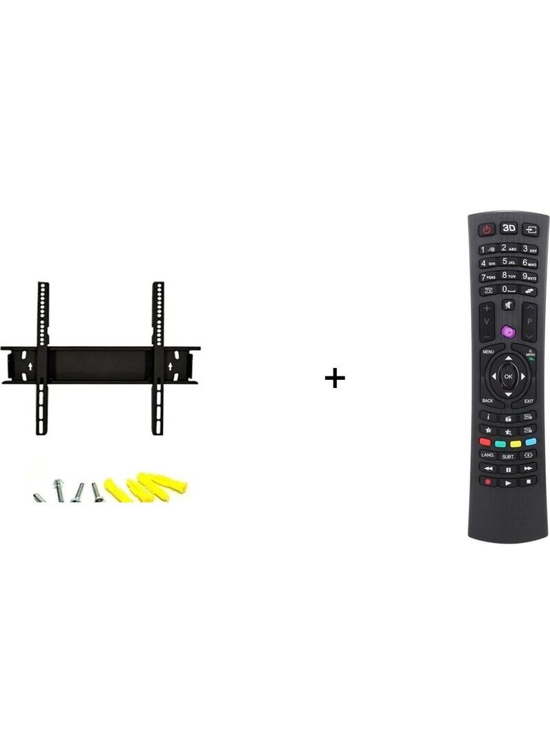 HLL Teknoloji HLL Technology Vestel 42'' Inch 106TELEVISION Fixed Wall Hanger Bracket Vestel Remote Control Gift! 