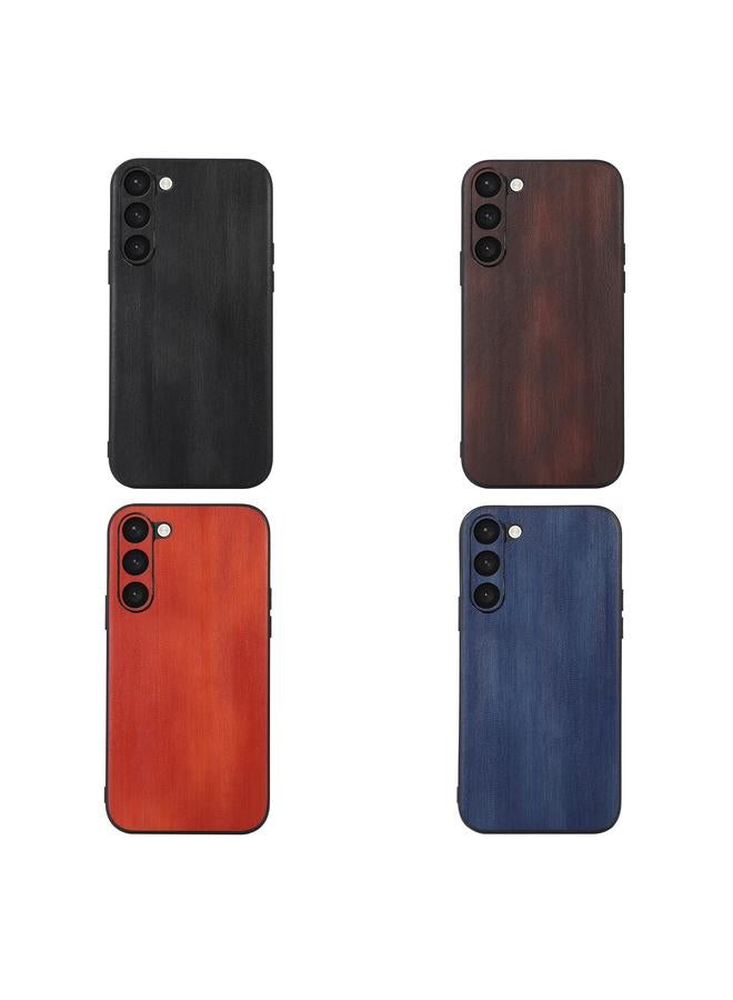 S-TOP Case For Samsung Galaxy S23 5G Yellow Cow Texture PU Phone Case - Image 3