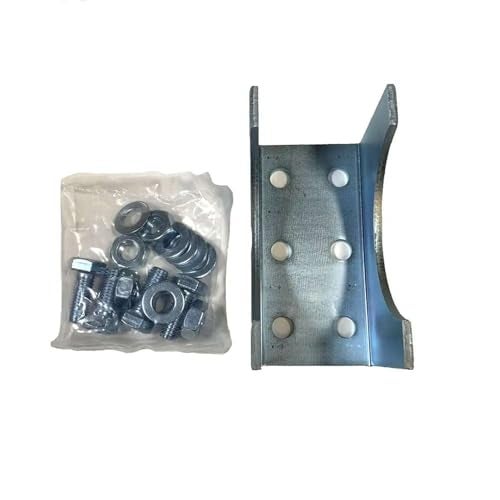 Ghost Controls AX4R Round Post Adapter Brackets to Adapt to 4 inch Round Steel Posts for Automatic Gate Opener Systems - Image 3
