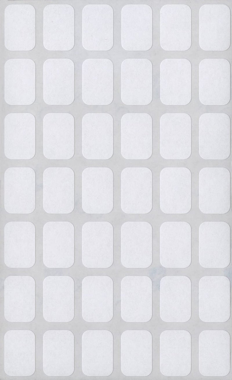 MACO White Rectangular Multi-Purpose Labels, 1/2 x 3/4 Inches, 1000 Per Box (MS-812) - Image 2