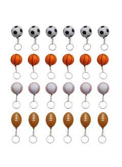 Mini Foam Squeeze Sports Ball With Keychain 24 Counts Mixed Mini Soccer Basketball Football Baseball Kids Party Favors By Momoonnon - pzsku/Z8C1AAAADE2F14EED58ECZ/45/_/1692166451/07b6eedd-a758-4185-a3e1-bacc4ece7ac9