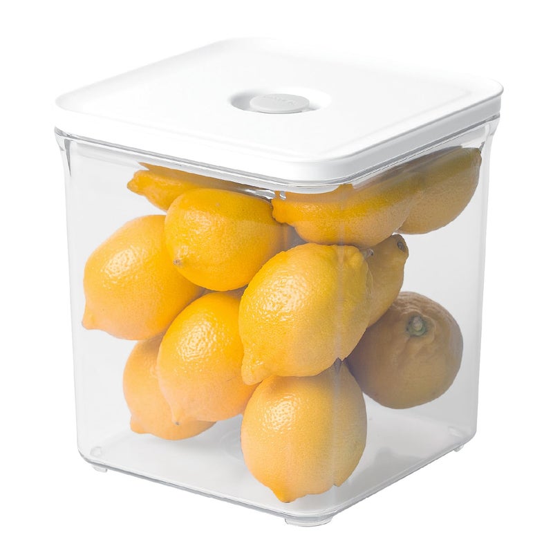VAKUEN Premium Airtight Food Storage Containers, 3.28qt 1 Piece, Smart One-Click Seal Lid, No Hinges, Patented Double Silicone Lining, 100% Leak Proof, BPA-FREE, Dishwasher, Microwave Safe - Image 1