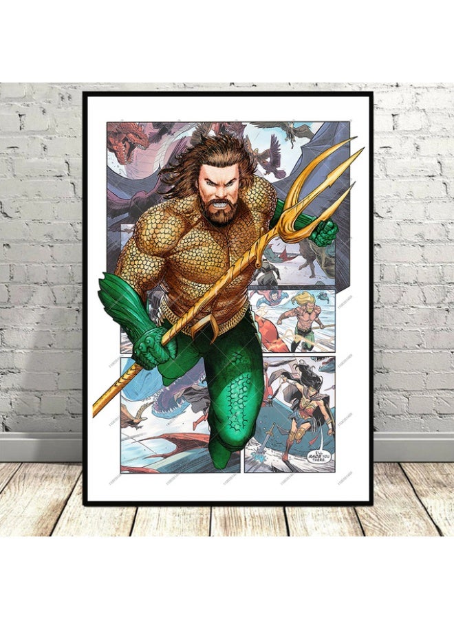 Nariele New Avengers Frameless Home Decor Wall Painting Poster