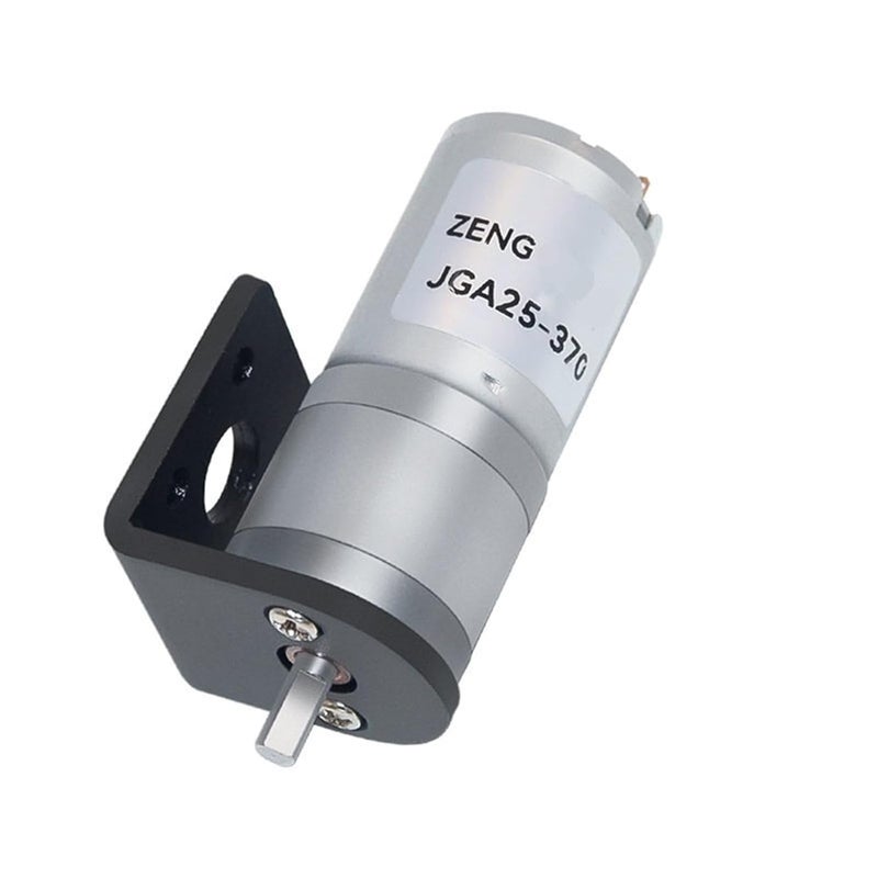 12V 12RPM Full Metal High Torque Planetary DC Reduction Motor With Fixed Bracket - Image 1