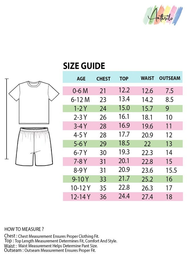 انثريلو طقم شورت جينز للأولاد من أنثريلو - أزرق سماوي/أزرق داكن - Image 5