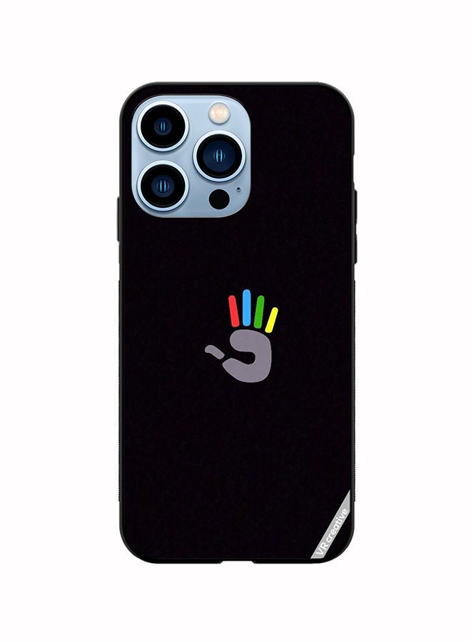 VR CREATIVE Protective Case Cover For Apple iPhone 14 Pro Colorful Hand Design Multicolour - Image 1