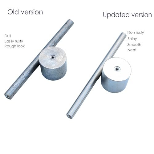 RD GARDEN 100PCS Color Mix Tiny 1.5/2/2.5mm Grommets Eyelets for Shoes, Clothes, Leather, Canvas bjd Eyelets with Fixing Tools (2.5mm) - Image 2