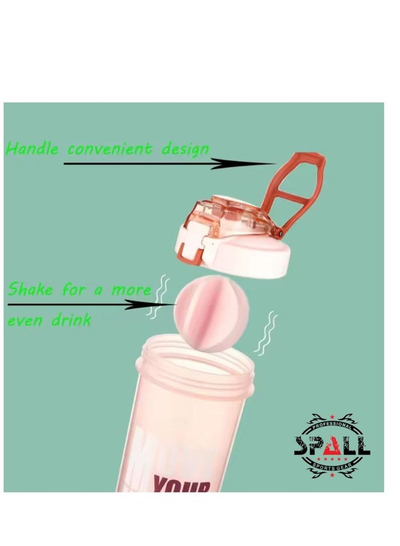 Spall Protein Powder Shake Exercise Bottle Shake Smart Pin Cup - Image 3