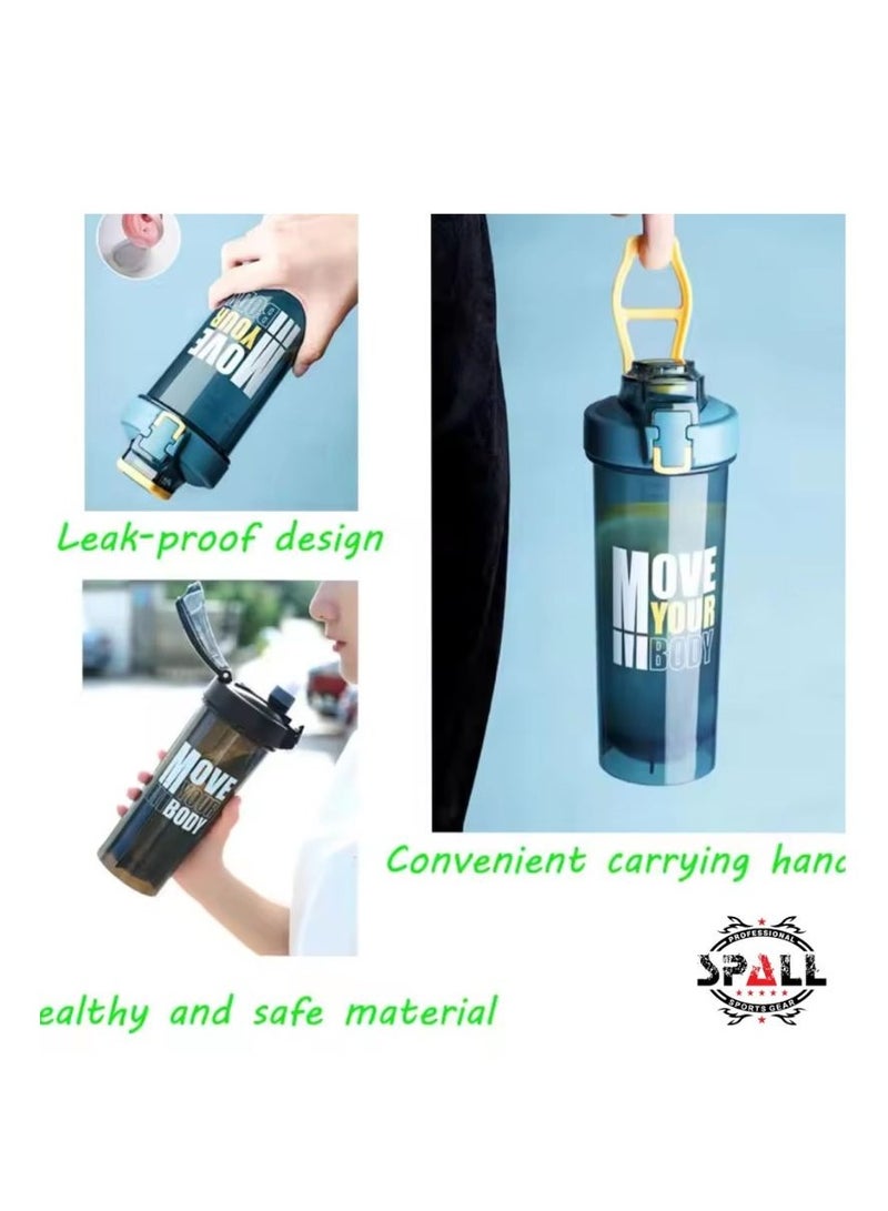 Spall Protein Powder Shake Exercise Bottle Shake Smart Pin Cup - Image 4
