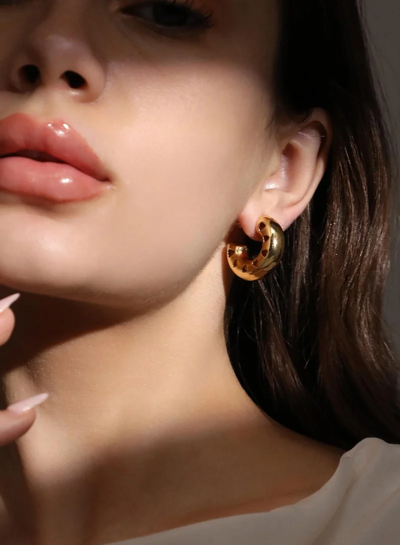 سوهي Women's The Coeur Hoop Earrings